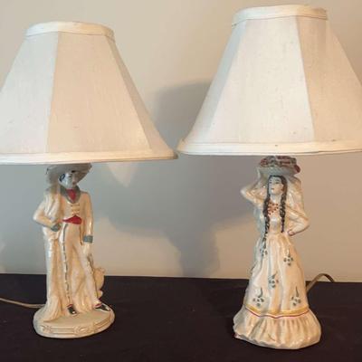Pair Of Lamps with Hispanic Flair