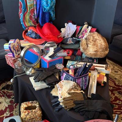 Hats, Scarves And Belts, Featuring Estee Lauder Makeup Items