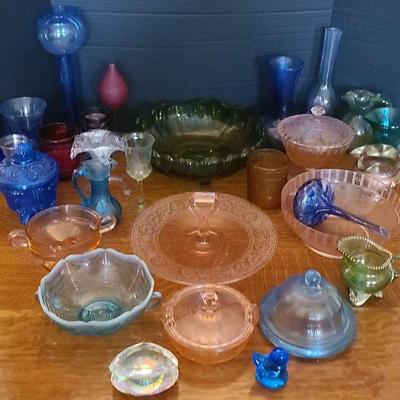 Colored Glassware