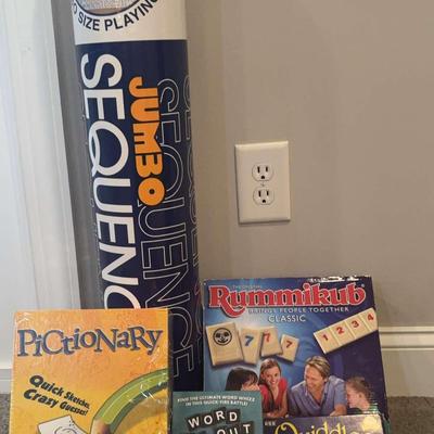 Various Board And Card Games