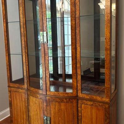 American By Martinsville China Hutch/Display Cabinet