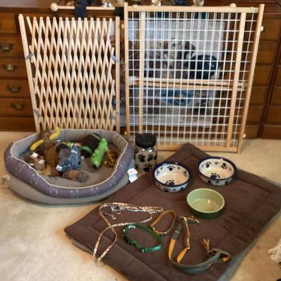 Dog Gates, Bed, & Dog Accessories 