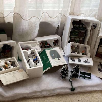 Christmas Village Collection Featuring Dept 56