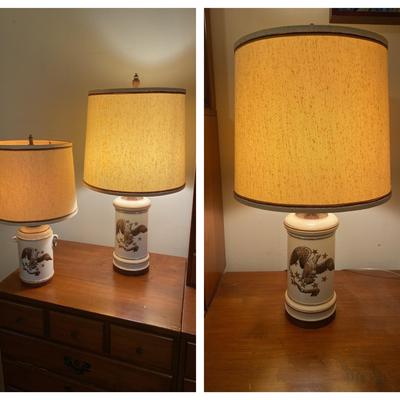 Three Matching Table Lamps