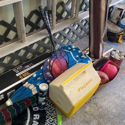 Sporting Goods, Umbrella, Pool Floats & Other Camping Gear