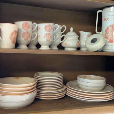 Dishware by Sango Called “Coquille”