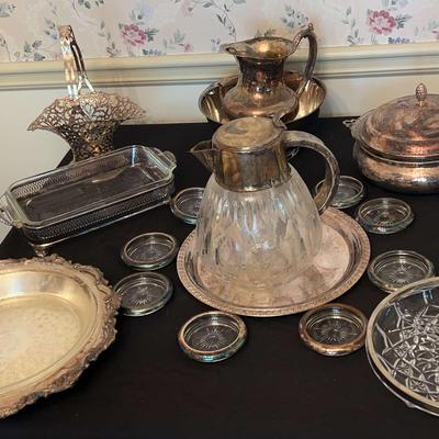 Silver Plated & Crystal Dining