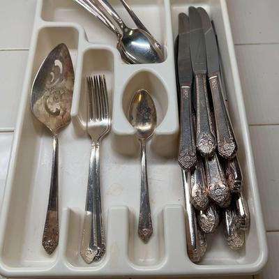 Reinforced Plate Flatware by Rogers & Bro.