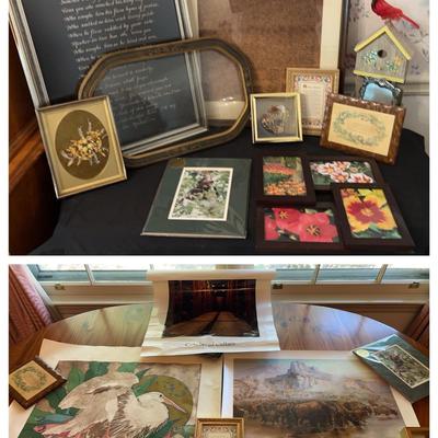 Wall Art & Vintage Frames