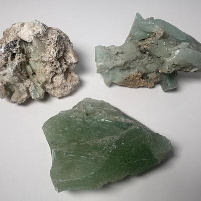 Prehnite, Smithsonite & Calcite
