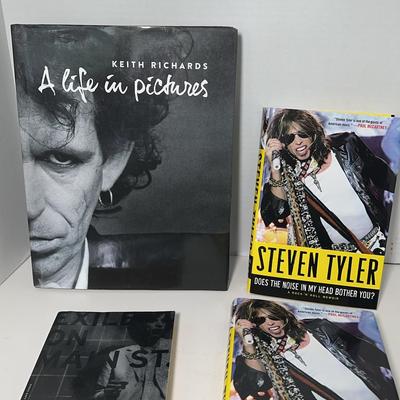 Rolling Stones & Aerosmith Books