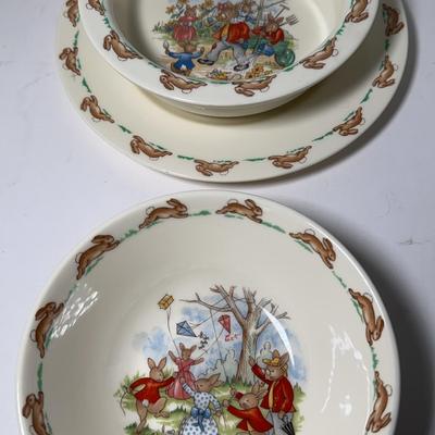 Royal Doulton Bunnykins 3pc Set