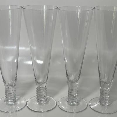 Rosenthal “Gambrinus” Pilsner Glasses, Set Of 4 