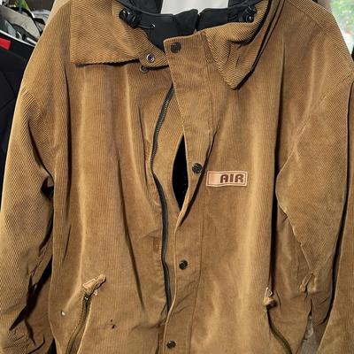 Air Blaster Retro Corduroy Ski/Snowboard Hooded Jacket