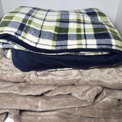 Twin Therapeutic & Sunbeam Plaid Throw Heated Blankets