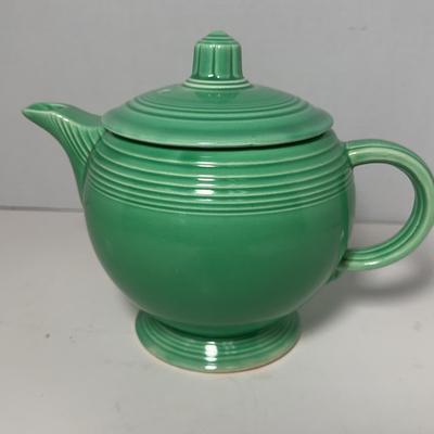 Homer Laughlin Fiesta Vintage Light Green Teapot