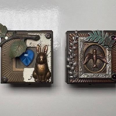 “Mullanium” Jim & Tori Mullan Handmade Steampunk Wish/Trinket Boxes #2