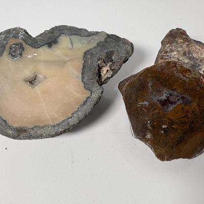 Agate Geode & Brecciated Jasper