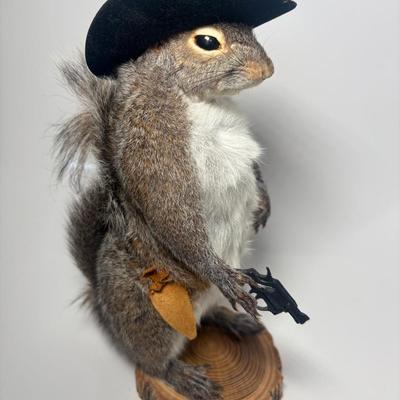 Wyatt Squearp Taxidermy Gun Slinging Squirrel