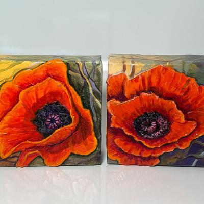 “Poppies” By Carol D Nelson