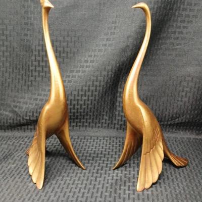 Anthony Numbered Metal Peacocks