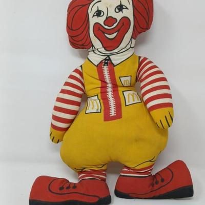 Ronald Mcdonald Stuffed Toy