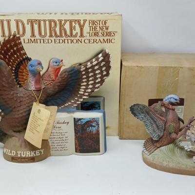 Austin Nichols Wild Turkey Decanter And Statue 