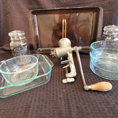Pyrex, Ball Jars and More