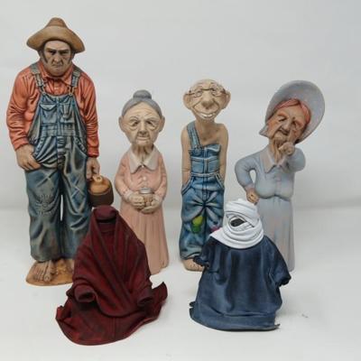 Country Folk Statues And More 