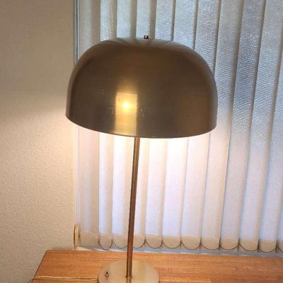 MCM Style Dome Table Lamp
