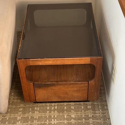 Brown Saltman Vintage Side Table