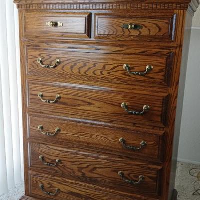 Brownwood Furniture Jewelry Cabinet Dresser