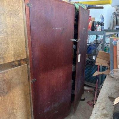 #1514 • Cabinet Full of Parts & Tools
