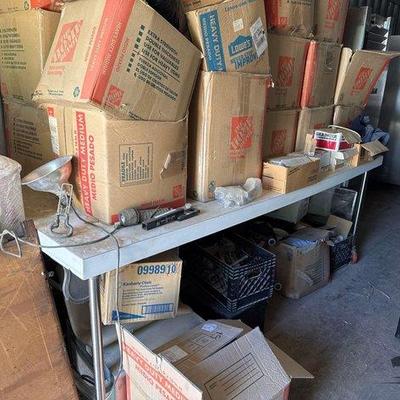 #4002 • Boxes of Clothes, Microwaves, Chairs, Misc Parts
