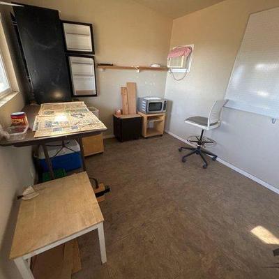 #5000 • Mini Fridge, Microwave, Folding Table
