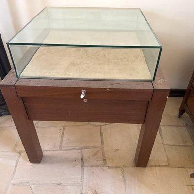 #3212 • Glass Top Display Cabinet
