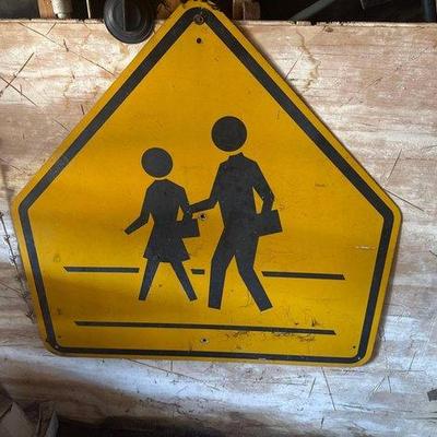 #2012 • Crosswalk Traffic Sign

