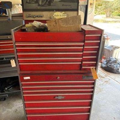 #1528 • Snap-on Tool Box Full of Tools
