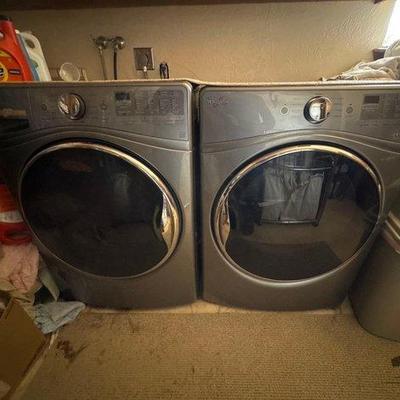 #3050 • Whirlpool Washer and Electric Dryer

