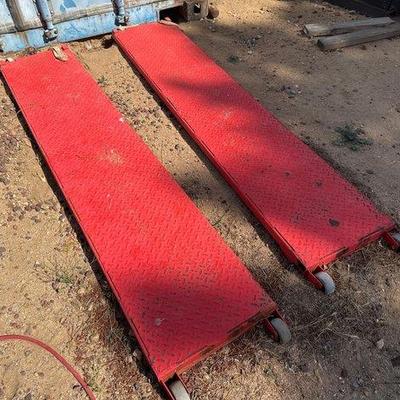 #4026 • Two Rolling Ramps
