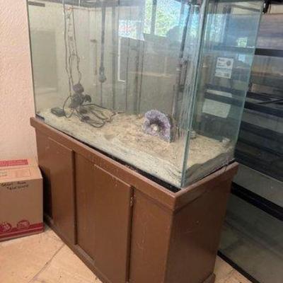 #3004 • Fish Tank and Cabinet
