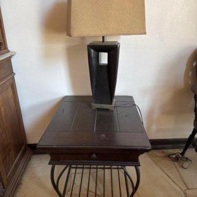 #3200 • 2 End Tables and Lamp
