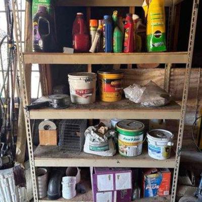 #2010 • Metal Storage Shelving, Miracle-Gro, Krud Kutter
