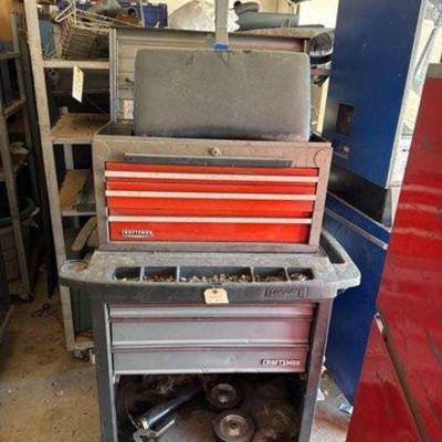 #1526 • Craftsman Tool Box Full of Tools
