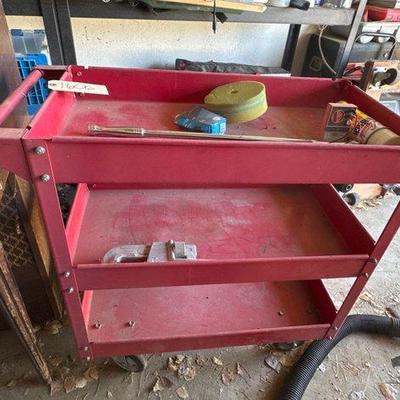 #1606 • Rolling Cart with Tools
