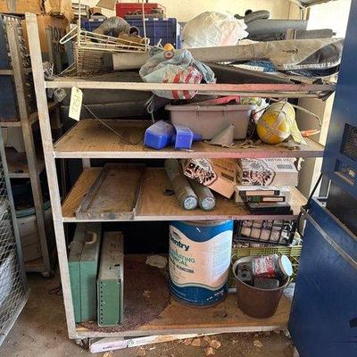 #1522 • Metal Rack, Portable Stove, Hardware Cloth & More
