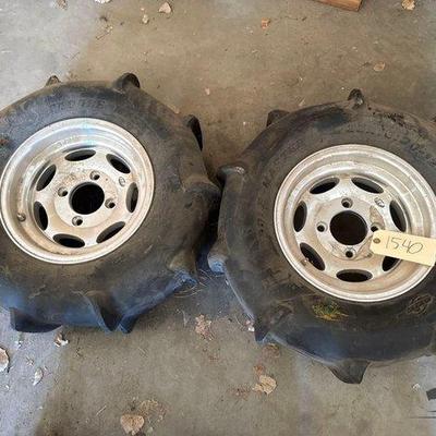 #1540 • (2) Paddle Master Tires
