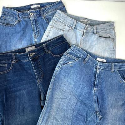 Lot #49 Womens Jeans Chicos Sizes .5, 1 & 1.5
