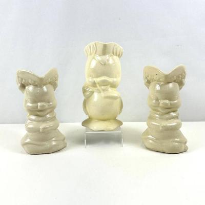 Lot #27 Vintage Shawnee Pottery Mug Planters (Set of 3)