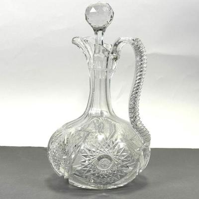 Lot #24 Crystal Decanter with Stopper